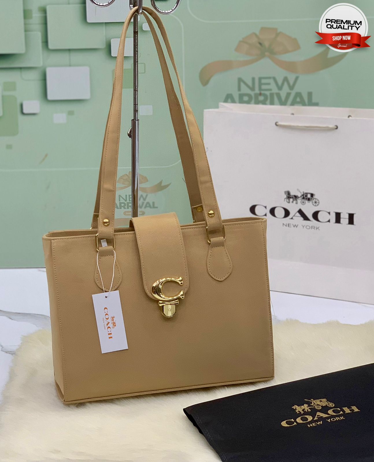 Coach Tote Style Bag